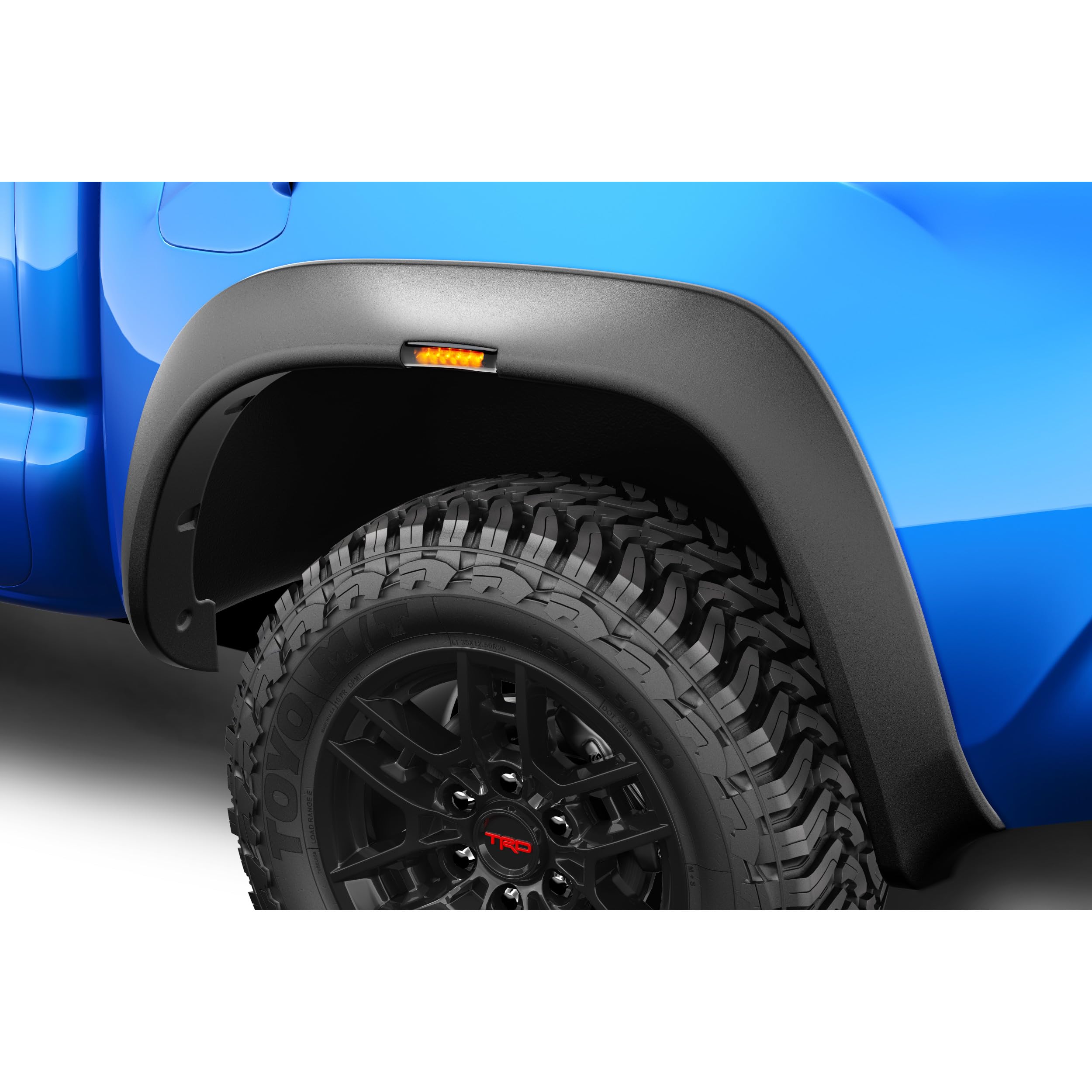 Husky Liners RVL Style Fender Flares | Fits 2016-2023 Toyota Tacoma | Front & Rear, 4-pcs. Black | 2803934