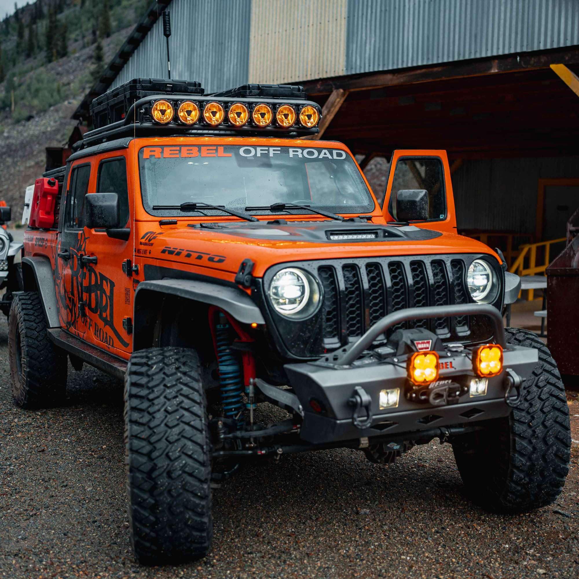 45" KC Hilites Gravity® Titan™ LED Light Bar - 7-Light