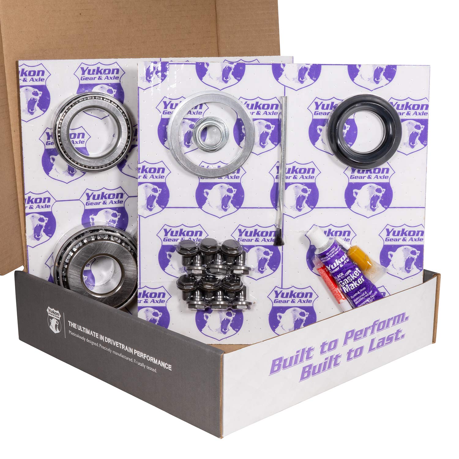 Front & Rear Ring & Pinion Gear Kit Package with Install Kits - Toyota 8.2/8"IFS
