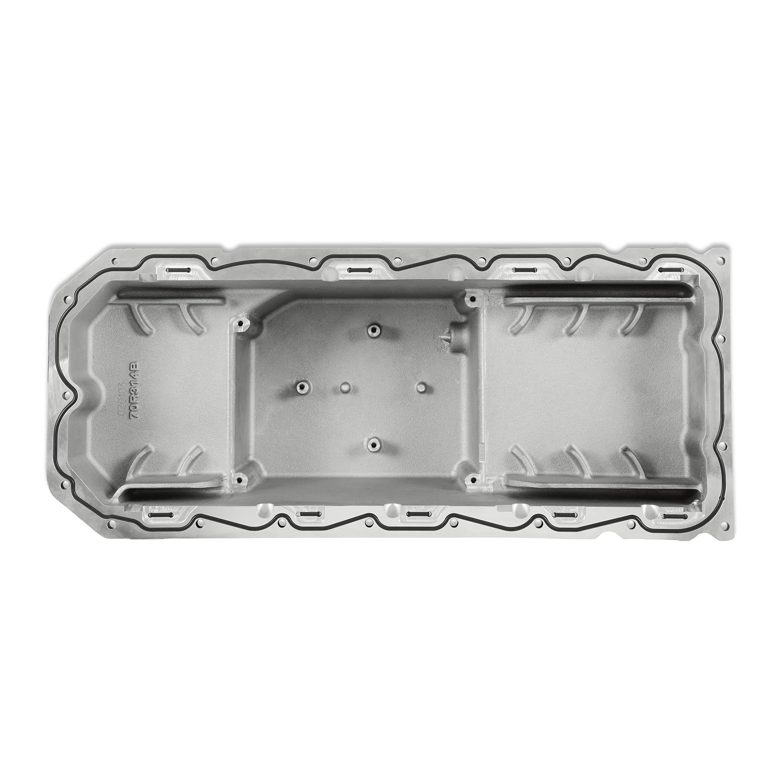 302-64BK Holley Gen III Hemi Engine Swap Oil Pan - Mid Sump - Hellcat - Black