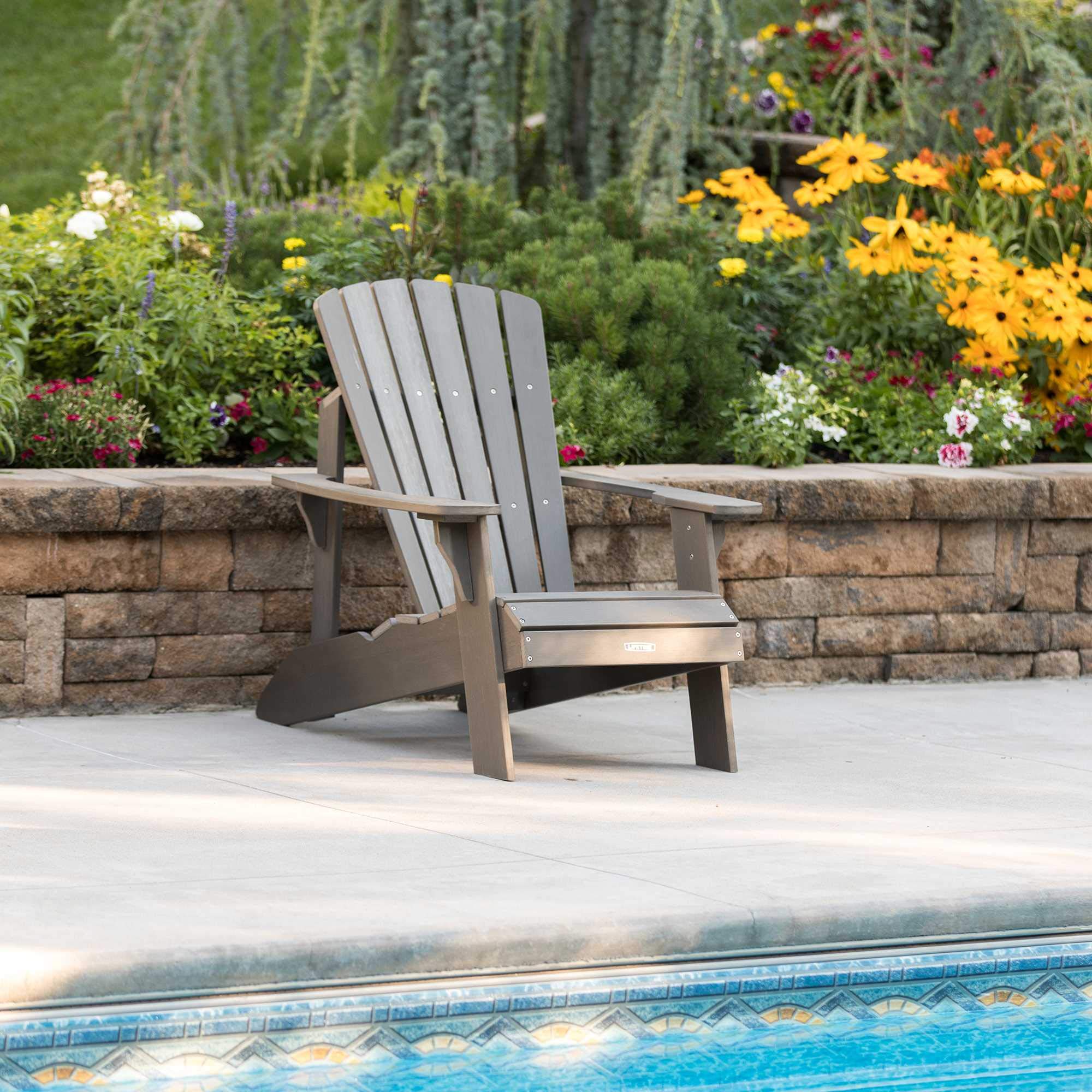 Adirondack Chair Lifetime 60335, Shale Stone Faux Wood