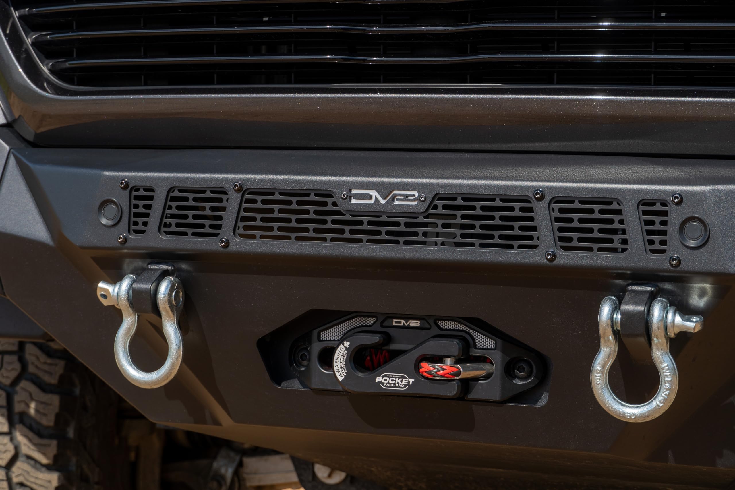 Offroad DV8 Spec Series Front Bumper for 2019-2024 Ram 1500 | Winch Mount | (2) 3" Light Pod Mounts | 20" LED Light Bar Mount | (2) 1" Thick D-Ring Mounts | No Modification Required