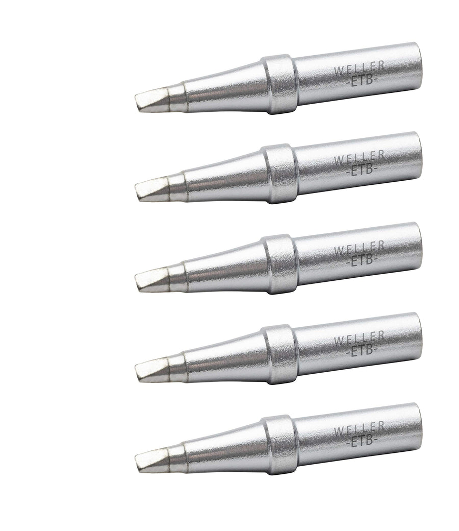 Weller WE1010 Genuine Soldering Tip Set (ETB-5), Screwdriver, 0.093" / 2.4 mm, 5 PCS