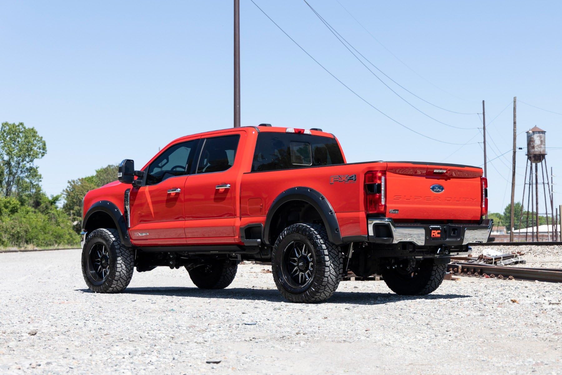 Pocket Fender Flares Rough Country for 2023 Ford Super Duty - F-F20231