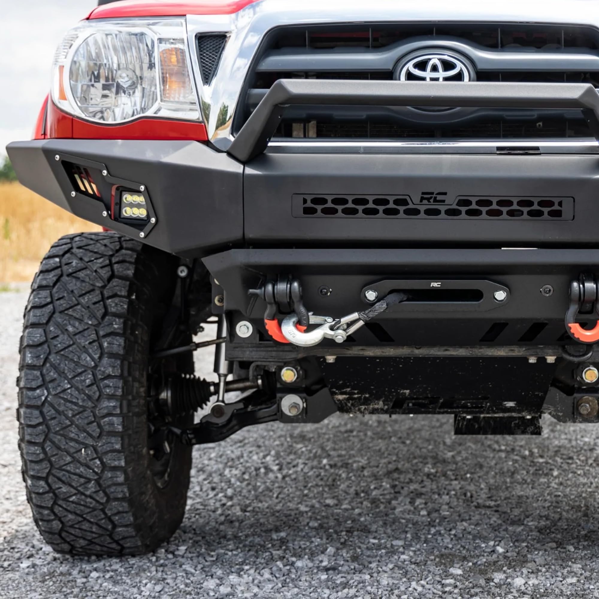 Rough Country LED Heavy Duty Front Bumper for 2005-2011 Toyota Tacoma - 10811