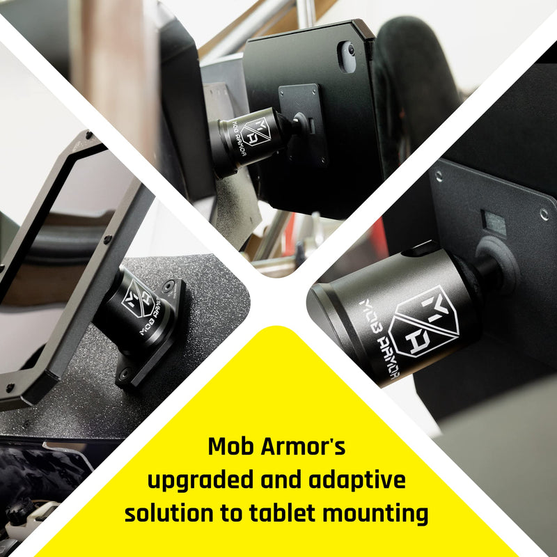 Maxx Mount Mob Armor Fits Devices with a 75mm VESA Plate Attachment, Tablet VESA Mount with Solid Base,75mm Maxx Direct, Stand for Permanent Mounting Locations
