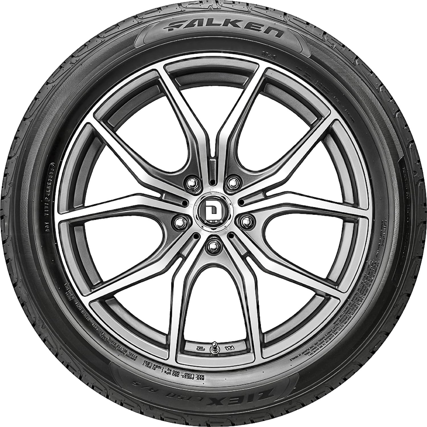 Ziex Falken CT50 A/S All-Season Radial Tire - 245/50R20 102V