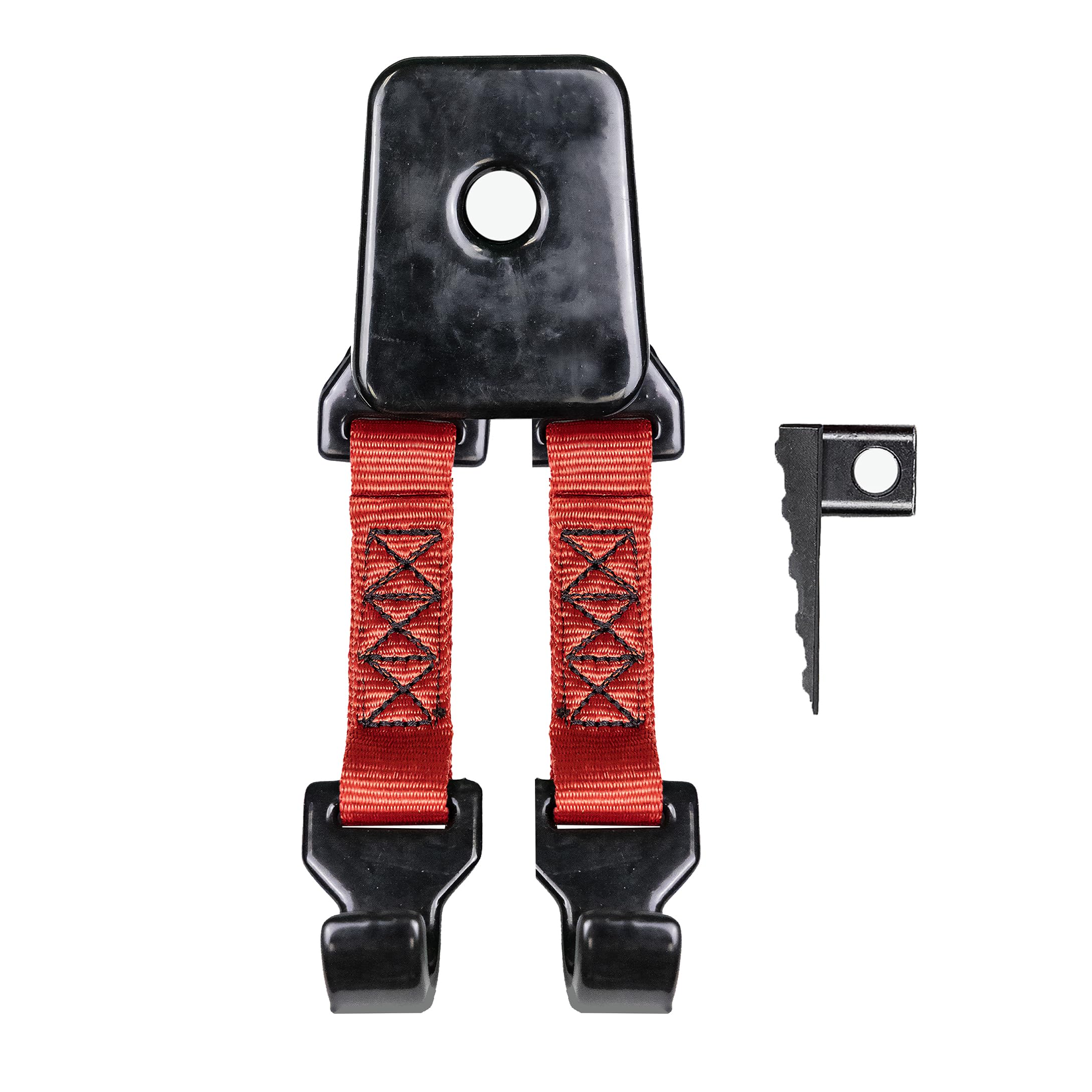 Go Rhino El Gato Hydraulic Jack EG1 - Wheel Strap Hook | Mild Steel, Black | XG-RJ50030B