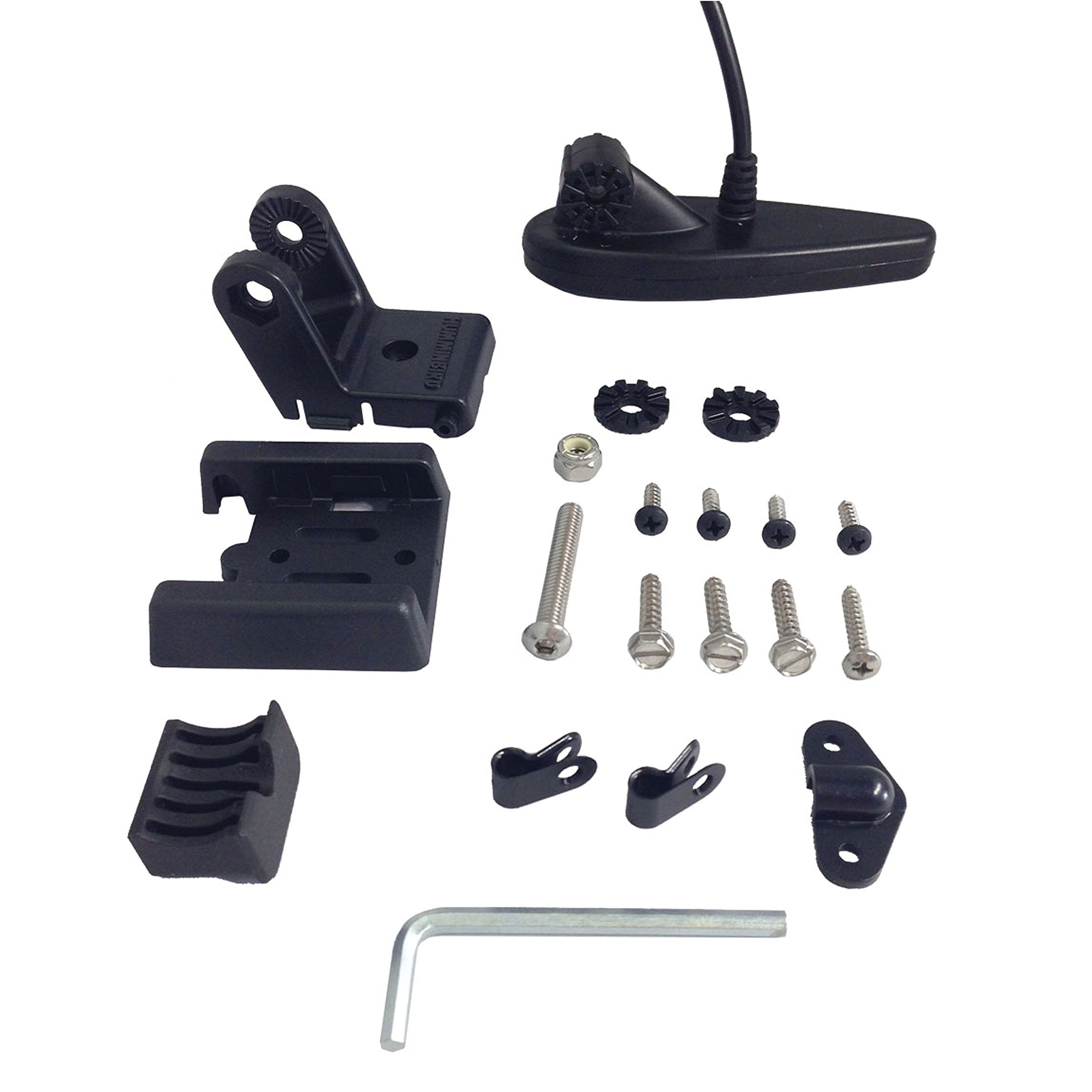 Transom Mount Humminbird XNT-9-DI-T Transducer, 200/455 kHz, w/Temp (710226-1)