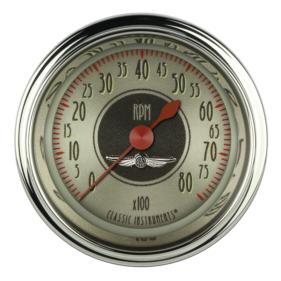 AN183SHC Classic Instruments All American Nickel 2 1/8" Tachometer 8000 RPM