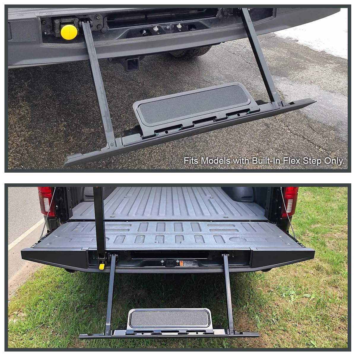 Tailgate Molding Protector Spoiler Cap Top Cover SPEC-D TUNING Compatible with 2015-2020 Ford F-150