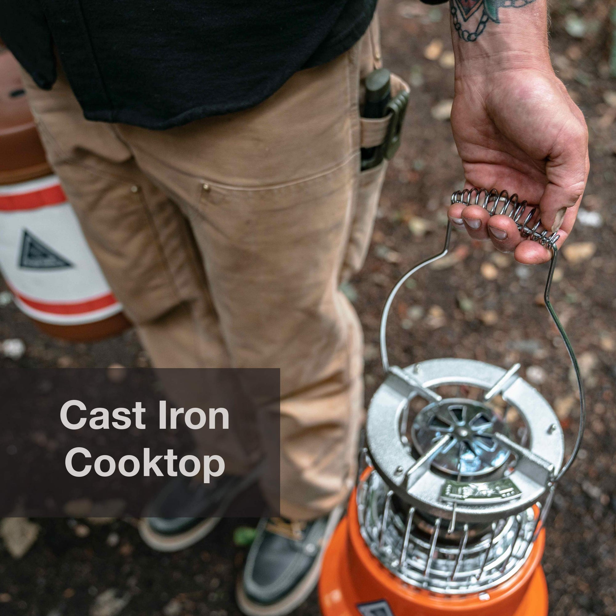 10,000 BTU Ignik Propane Space Heater and Camping Stove