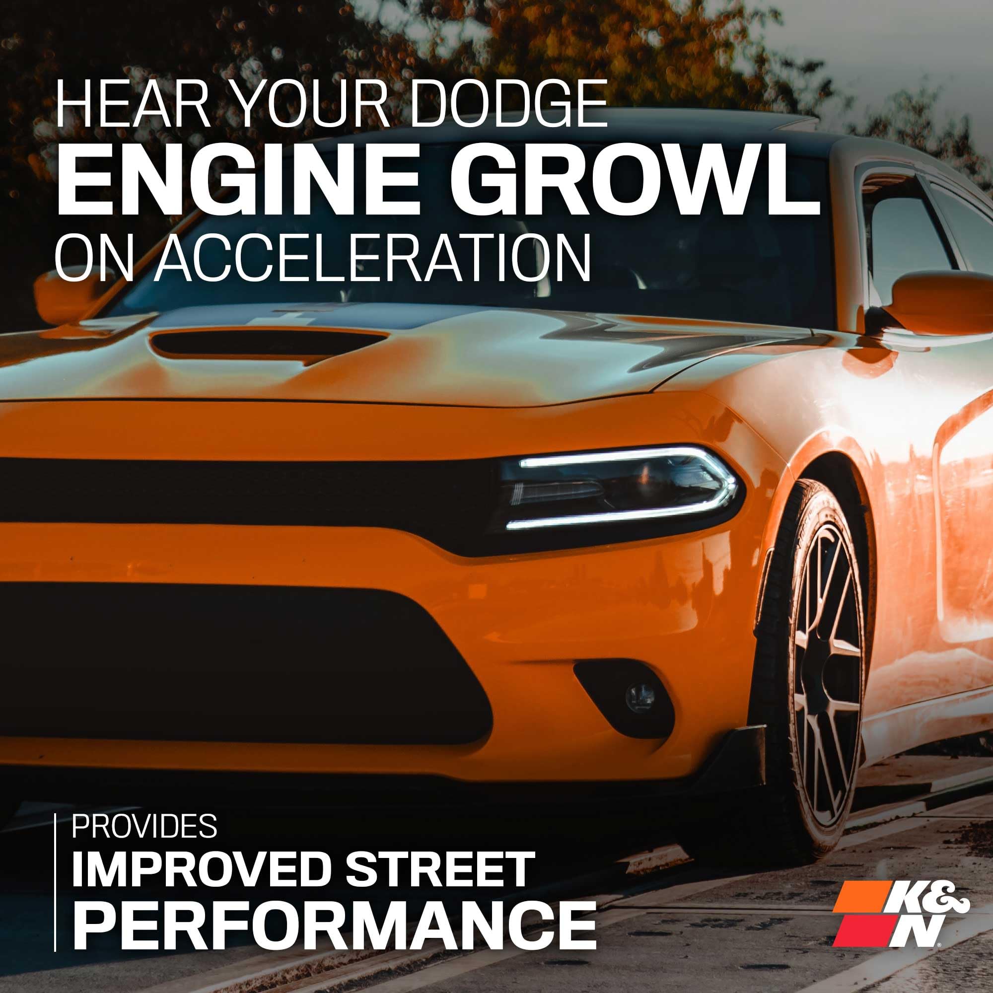 K&N Cold Air Intake System: High-Flow Air Filter, Acceleration & Increase Performance: Compatible with 2005-2019 Crysler/Dodge: 300C, Challenger, Charger, Magnum, 57-1542
