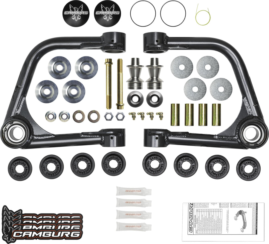 Camburg Front Suspension Upper Control Arm Kit CAM-110213: Compatible with 2021-2024 Ford Bronco (Excludes Raptor)