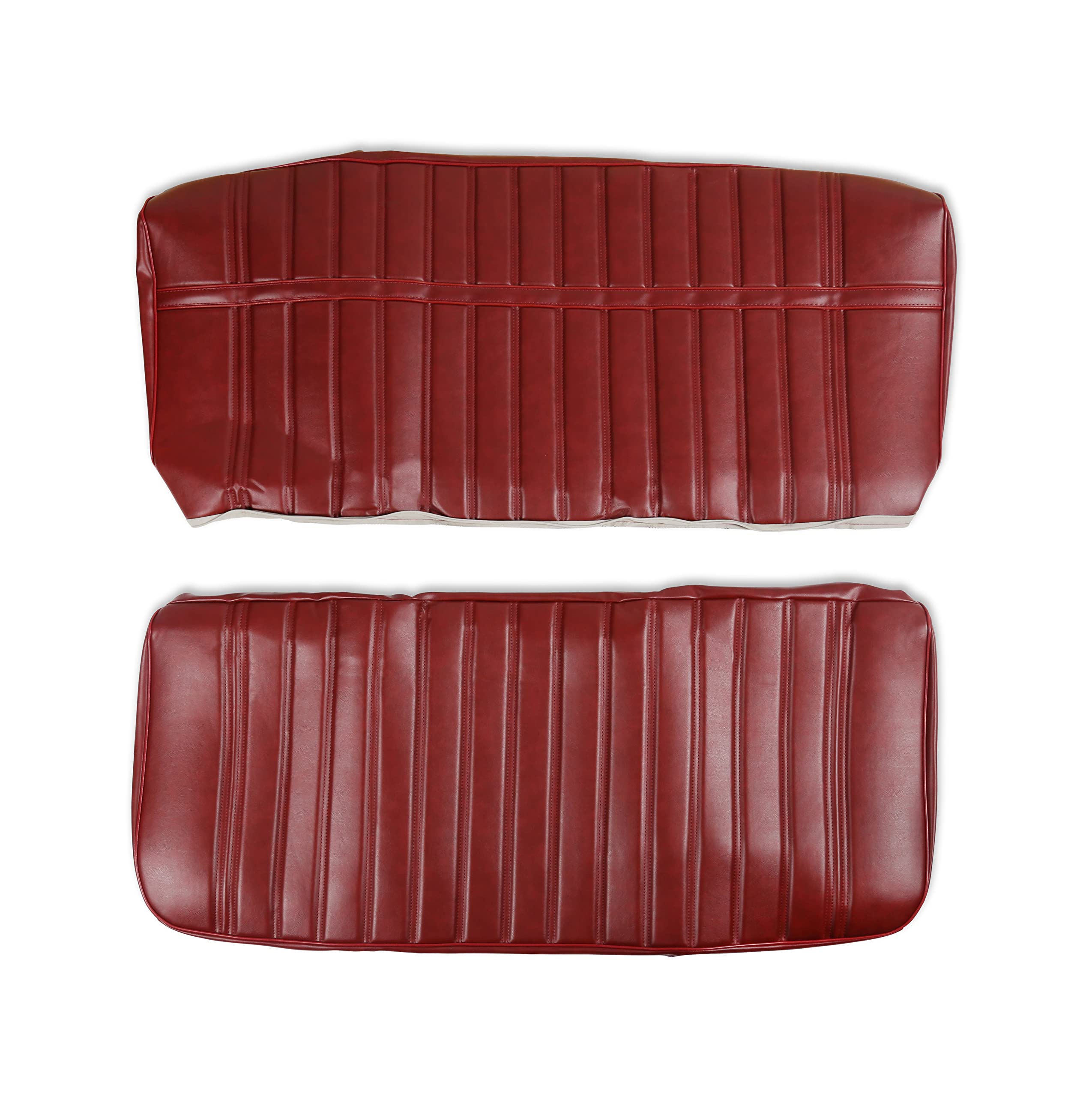 05-286 Brothers Trucks Seat Upholstery Kit - Vinyl - Maroon