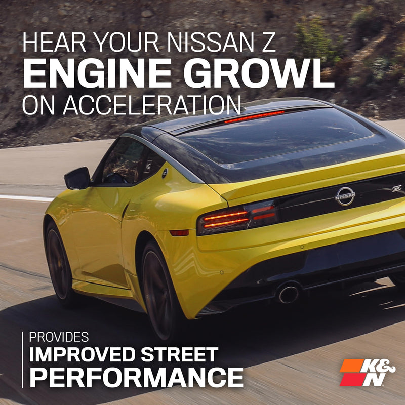 Cold Air Intake System K&N: High-Flow Air Filter, Increase Performance & Acceleration: Compatible with 2023-2024 Nissan: Z, 69-7086TC
