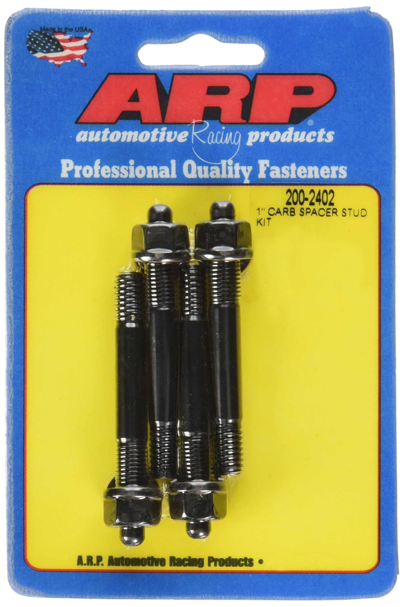 Black Oxide ARP Carburetor Stud Kit 2002402