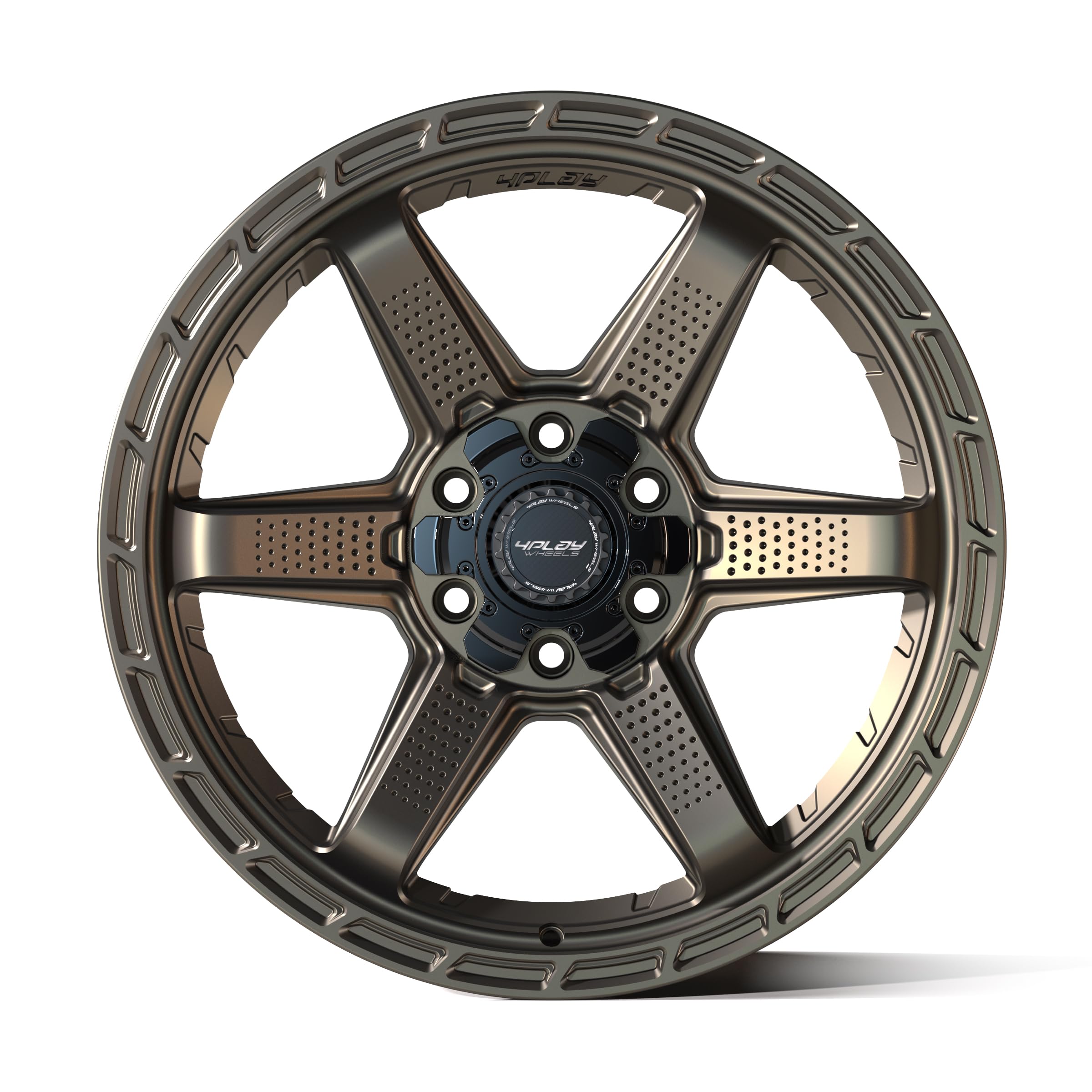 4PLAY 4PS63 Wheels 18 Inch Rim Fits 6x135 & 6x139.7 Satin Bronze (1)