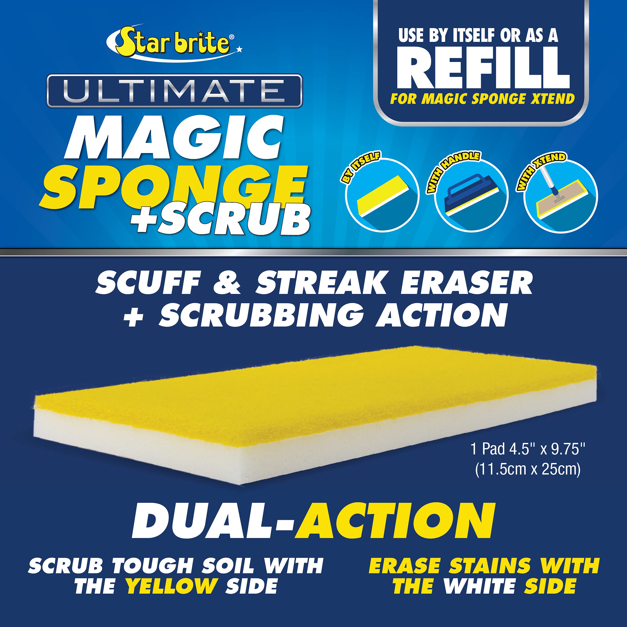 Ultimate Sponge STAR BRITE Magic + Scrub (041011)