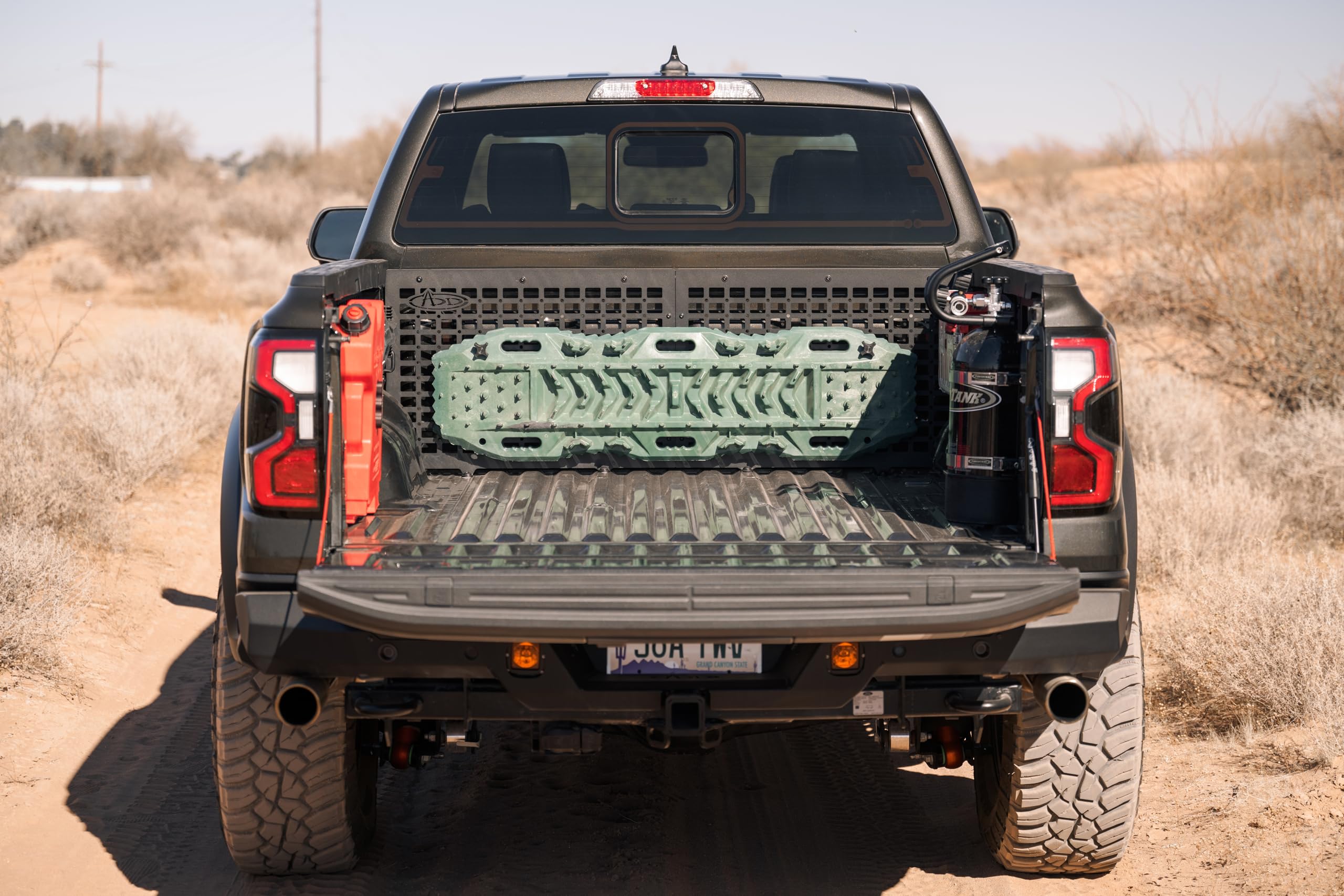 ADD Offroad Molle Panels Bed Side for 2024-2025 Ford Ranger Raptor | Driver & Passenger Side Variations | Molle Design for Mounting Tools & Off-Road/Recovery Gear | Made in The USA (Driver)