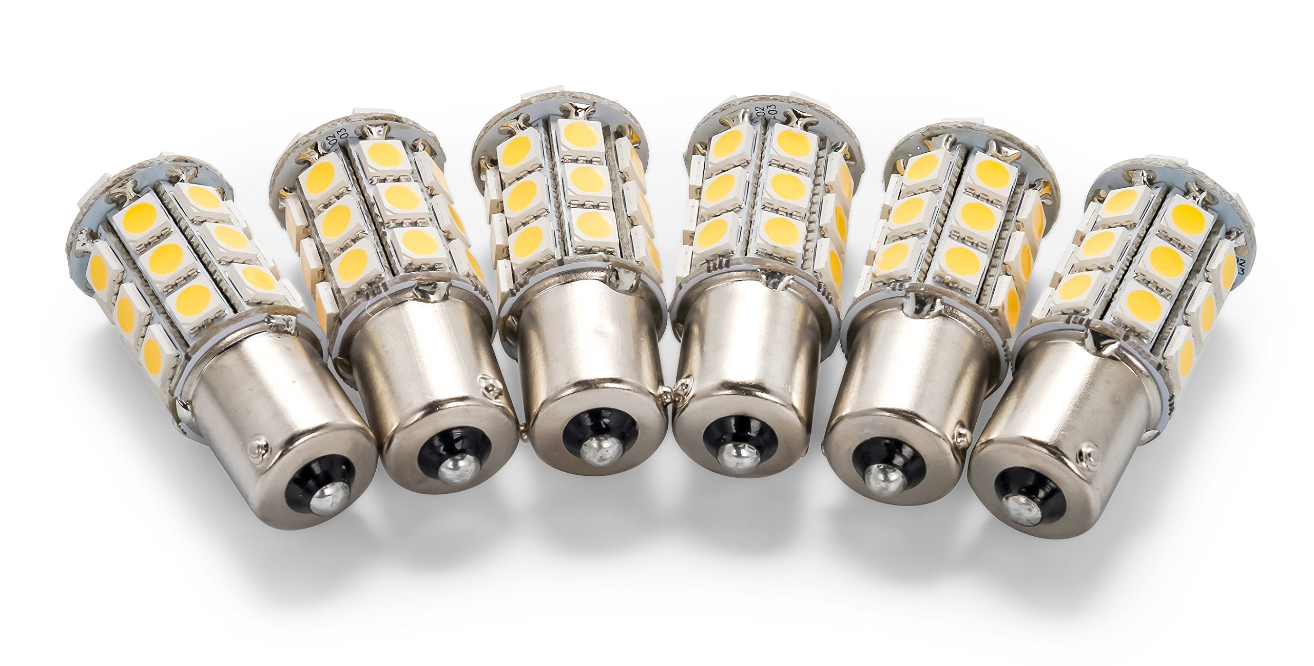LED Replacement Camco Bulb (1156 BA15S),6 Pack