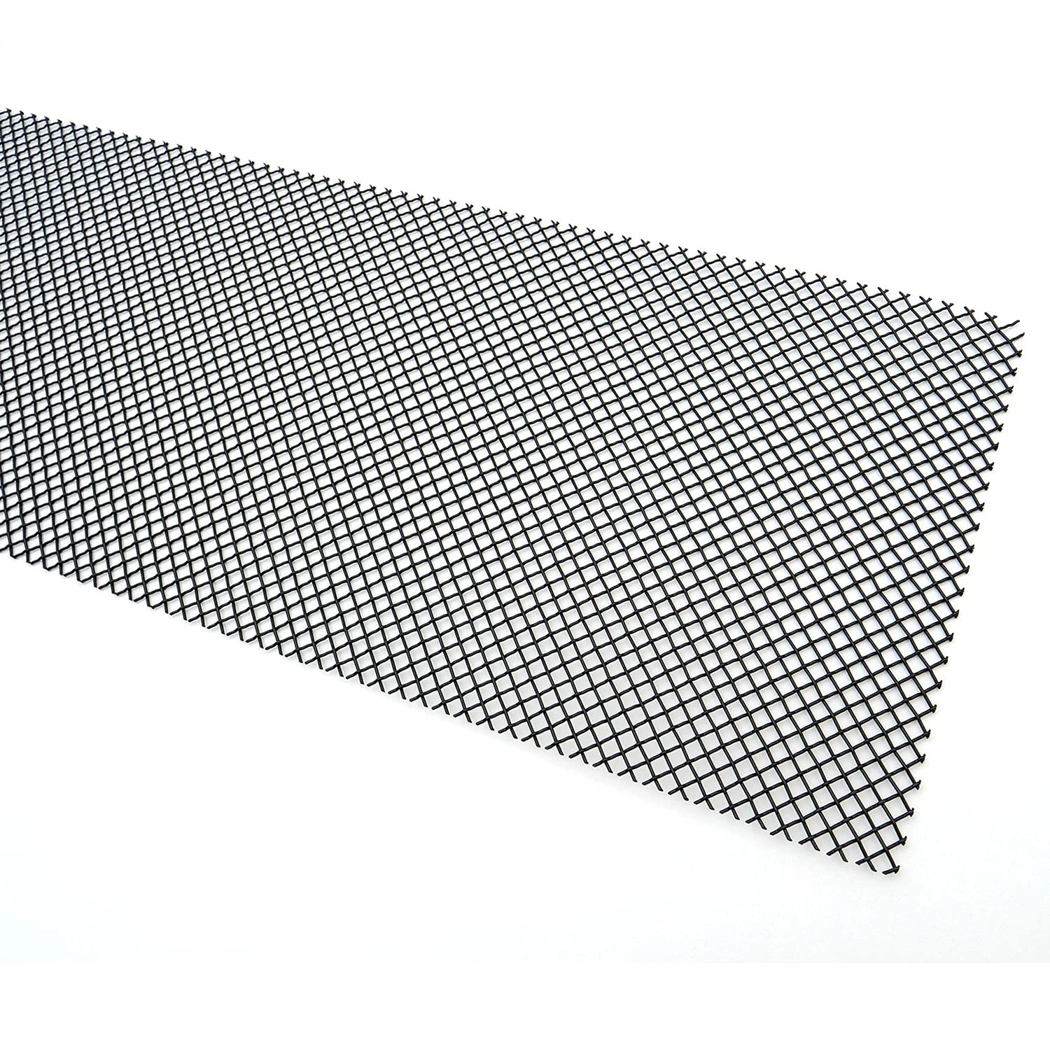 12" x 40" Black T-Rex 51009 Stainless Steel Flat Wire Mesh