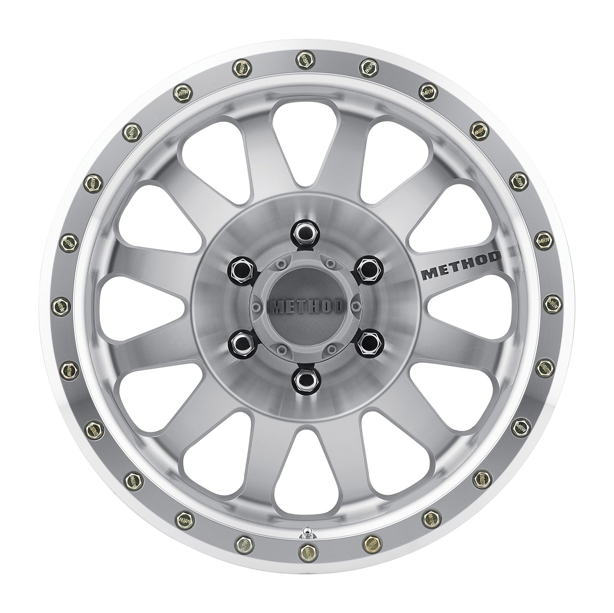 304 Method Race Wheels Double Standard Machined/Clear Coat 16x8" 6x5.5", 0mm offset 4.5" Backspace, MR30468060300
