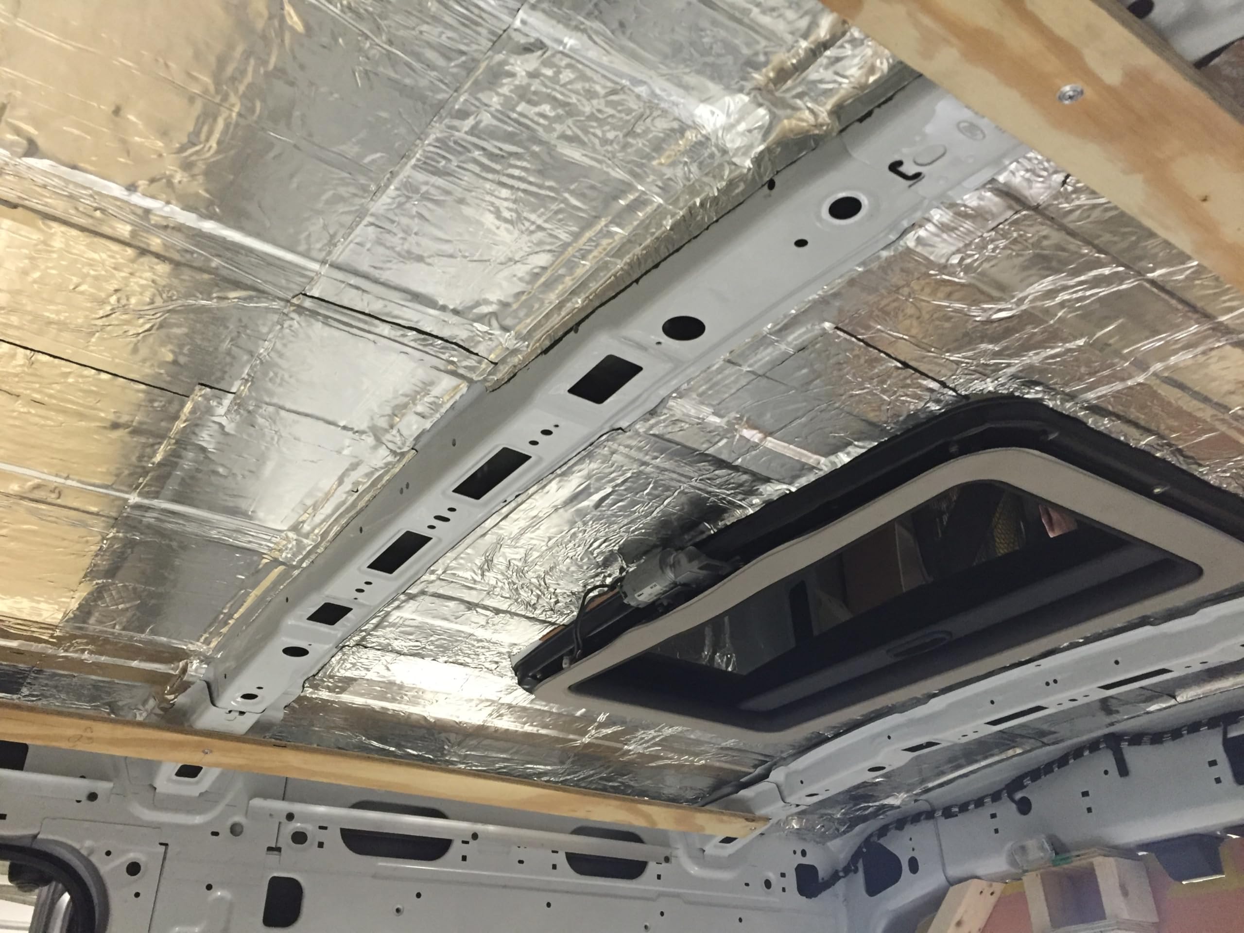 HushMat Tri-Five Sedan 1955-1957 Roof Custom Sound Deadening and Thermal Insulation Kit