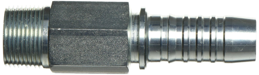 GlobalSpiral Series Gates 16GS-16MPLH Couplings, Male Pipe NPTF, 30 Degree Cone Seat, Long Hex, 1" ID