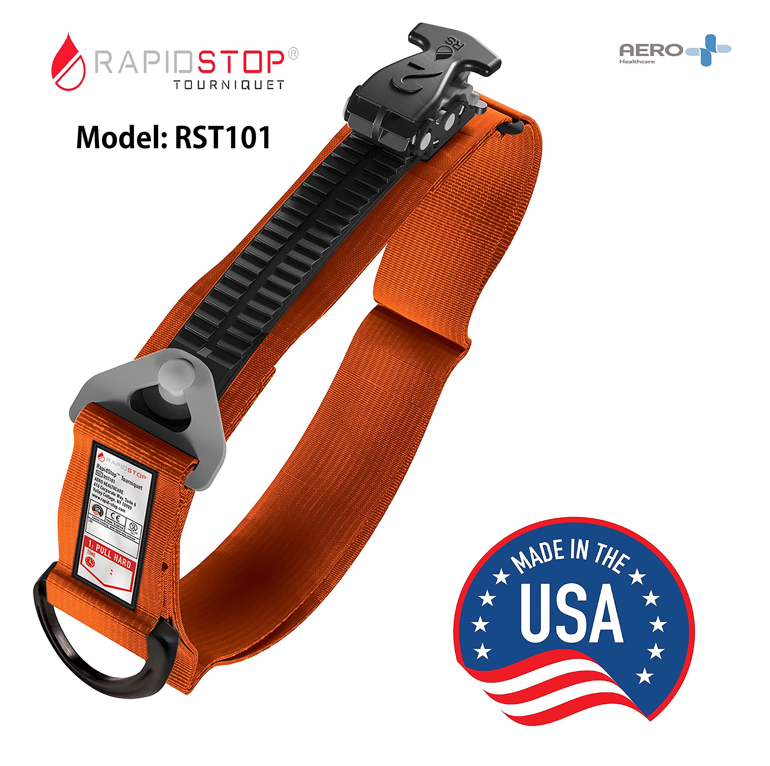 Aero Healthcare Advanced Bleed Control RAPIDSTOP Tourniquet Kit - EMS, RSK501E