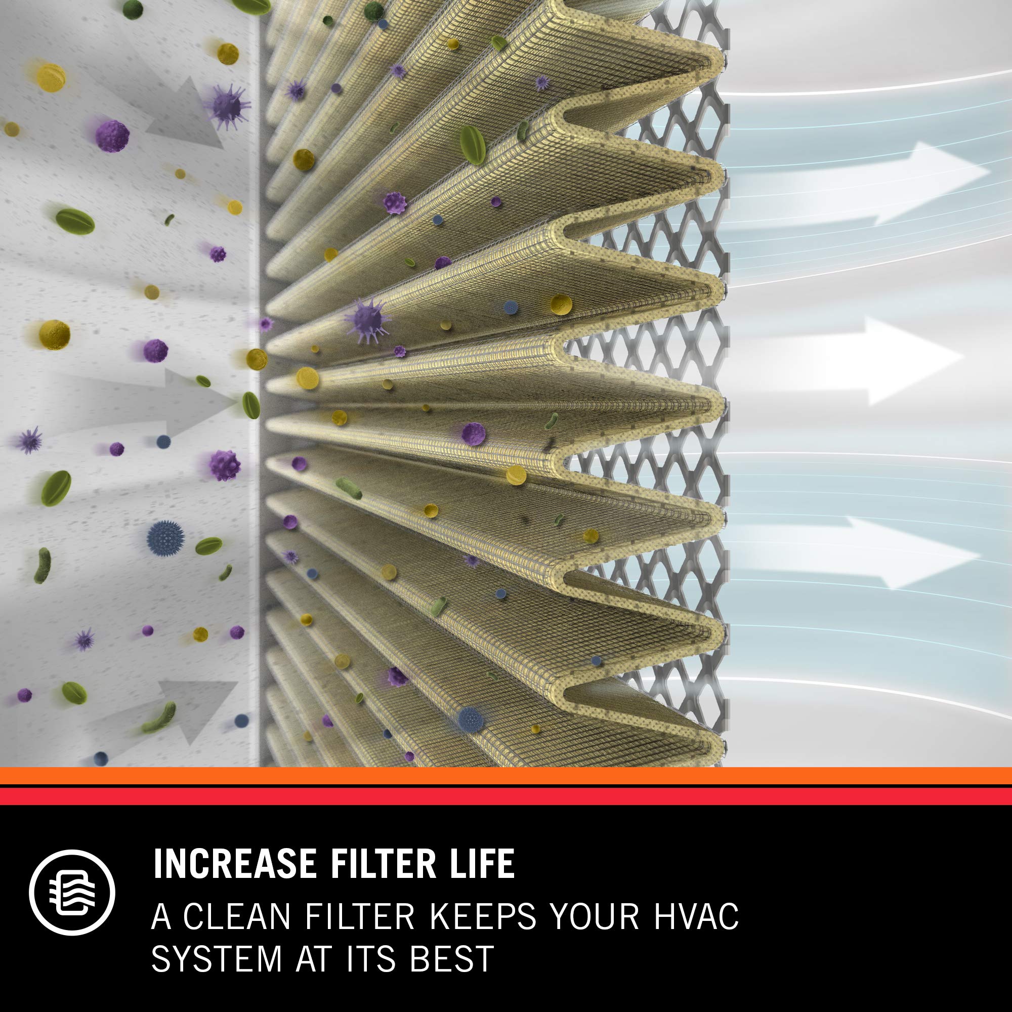 HVAC Filter Cleaner K&N: 32 Oz Spray Bottle Filter Cleaner and Refresher; Restores Performance K&N Home Air Filter; 99-6010