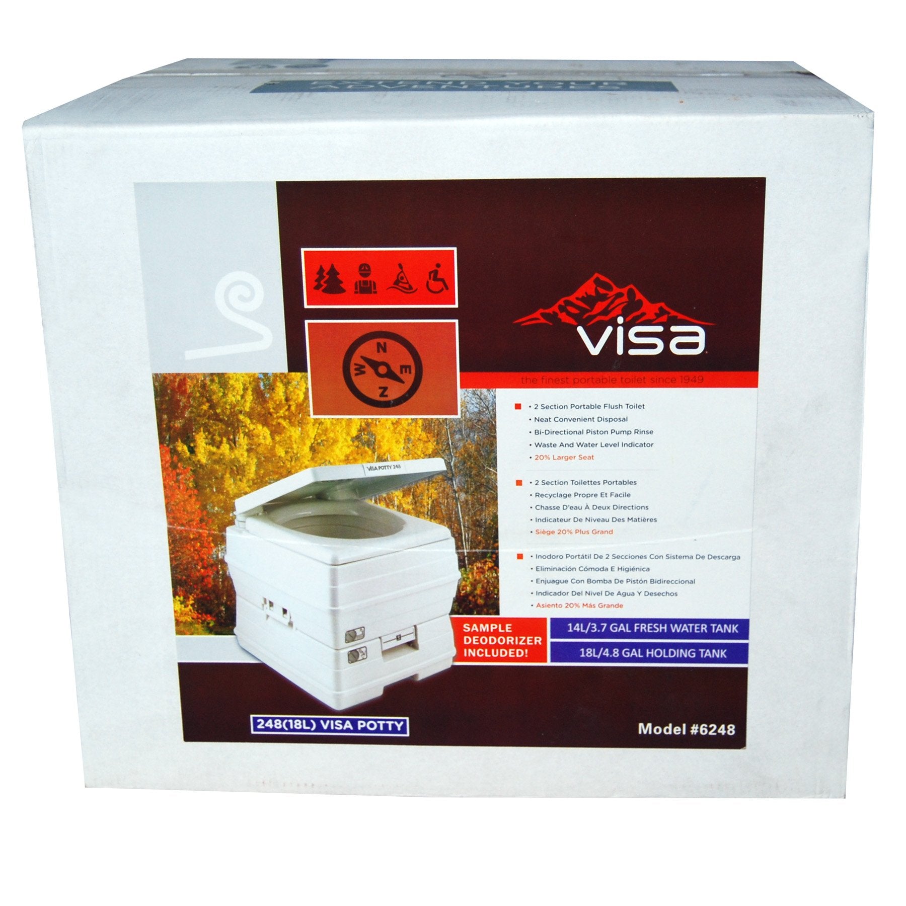 Visa Potty Sanitation Equipment