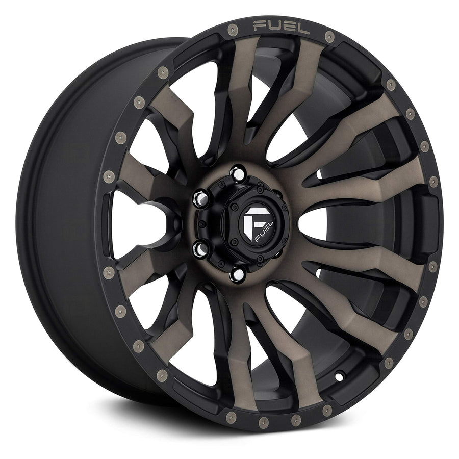 Fuel Offroad D674 Black BLITZ Wheel with Painted and TPMS Compatible (17 x 9. inches /8 x 125 mm, -12 mm Offset)