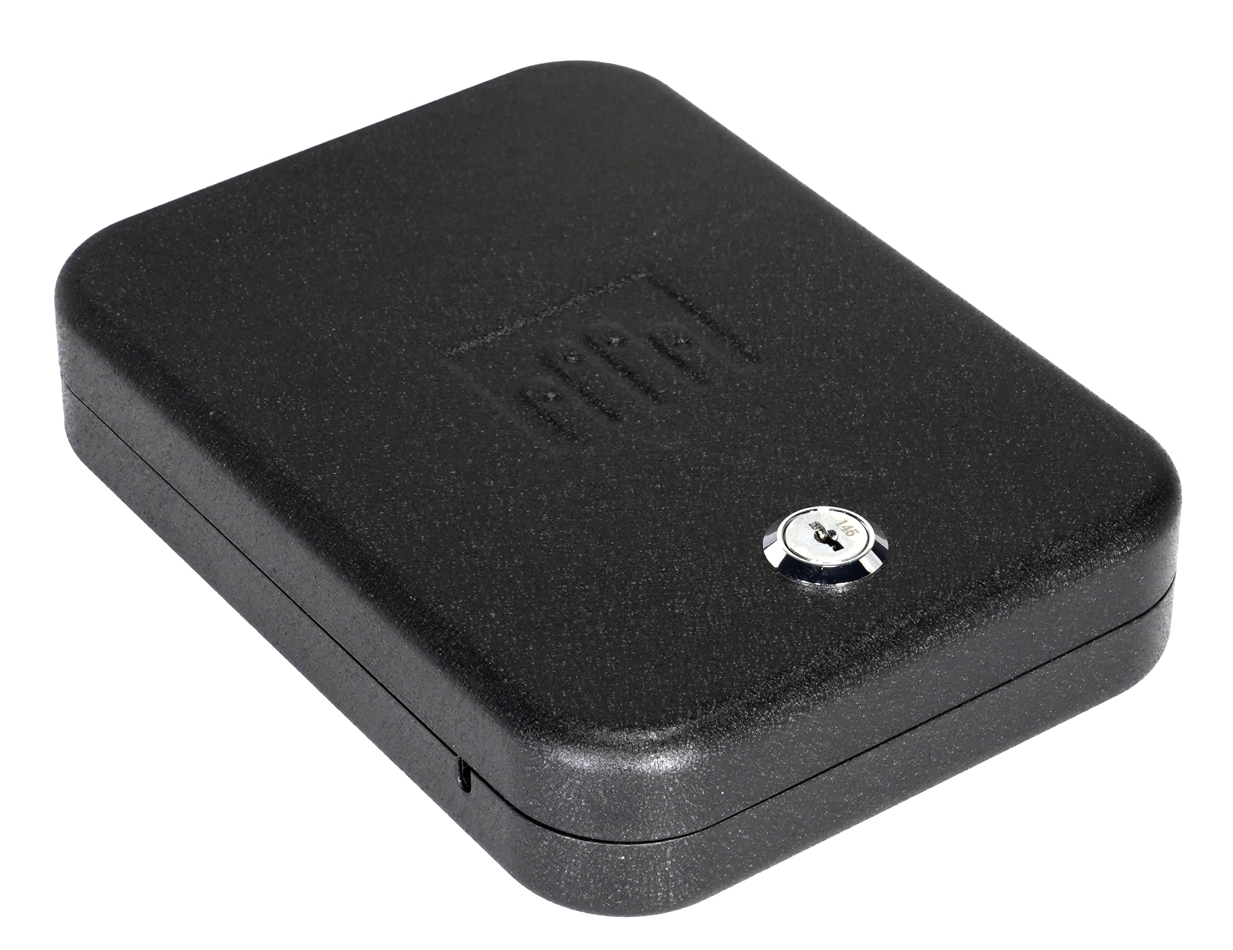 NanoVault GunVault Travel Handgun Safe for Pistols with Key Lock - TSA-Approved