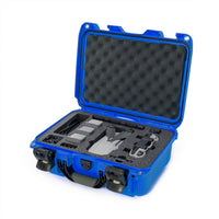 Waterproof Nanuk 915 Hard Case with Foam Insert for DJI Mavic Air 2 - Blue