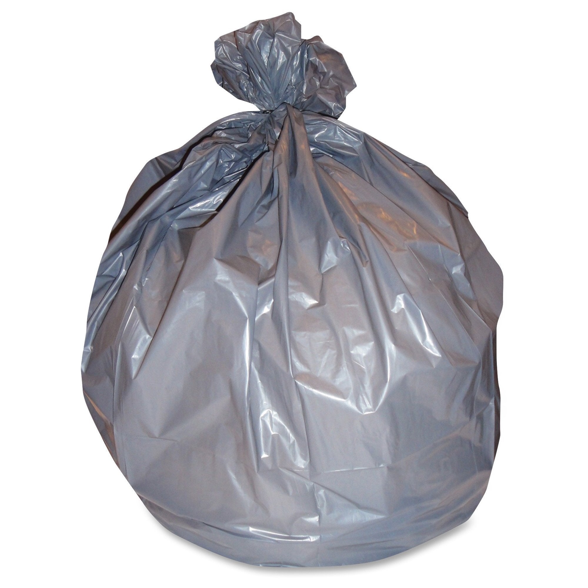 Super Heavy Gray Heritage Lld Can Liners - 45 Gal - 40 X 46 - 1.10 Mil [28 Micron] Thickness - Low Density - 125/carton - Gray