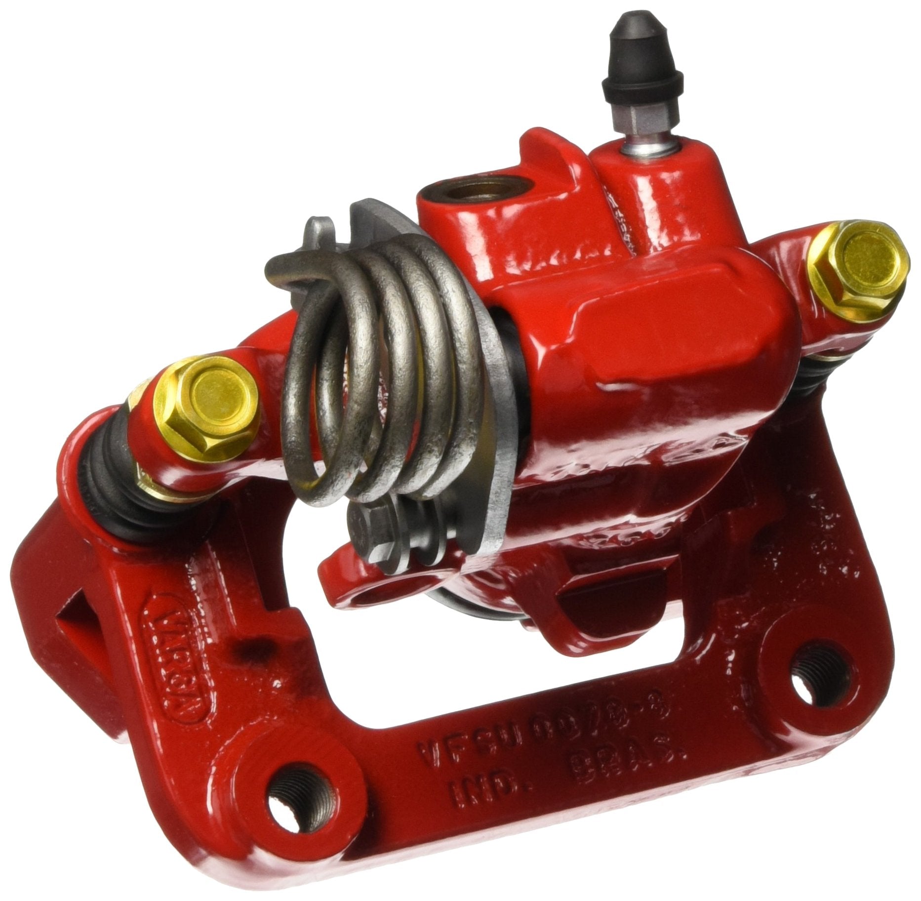 Power Stop S4824 Rear High-Temp Pair of Red Powder Coated Calipers For 1994-1998 Ford Mustang Base | 1999-2004 Mustang Base & GT