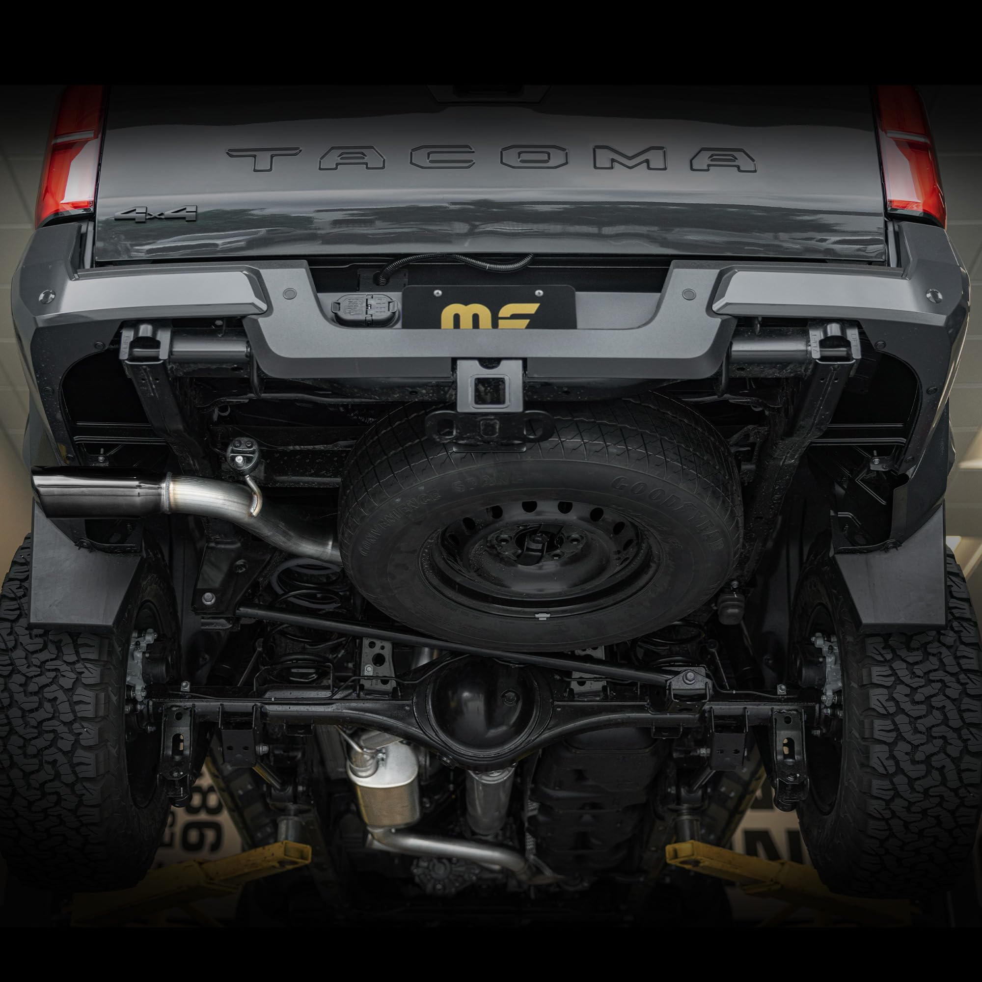 Performance Exhaust System MagnaFlow 19680: Cat-Back, SPEQ Series, For 2024-2025 Toyota Tacoma 2.4L, Single Driver Side Rear Exit