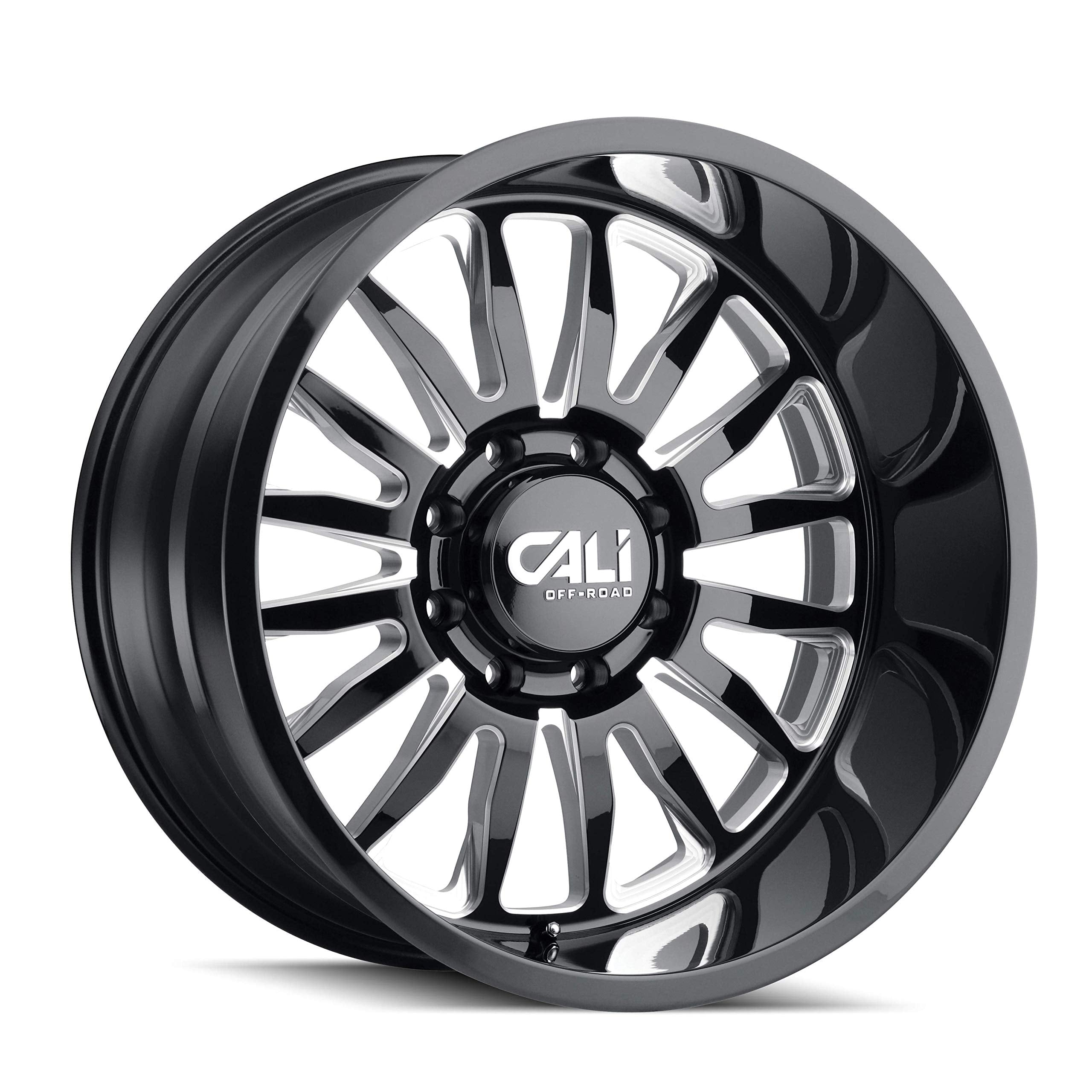 SUMMIT CALI OFF-ROAD Black Wheel with Painted (0 x 12. inches /8 x 165 mm, -51 mm Offset)