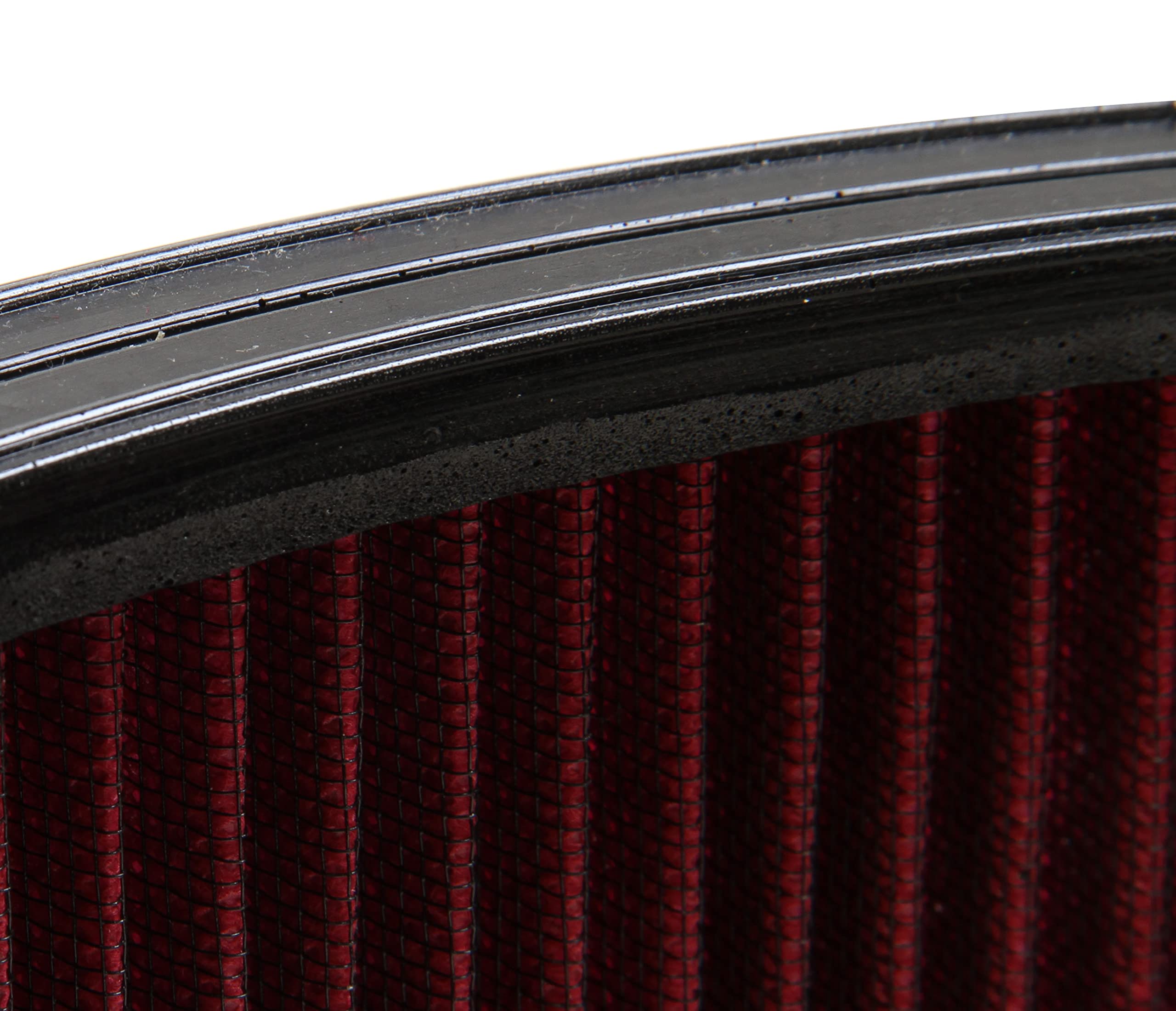 220-30 Holley 16 in. X 3 in. Red Washable Gauze Filter