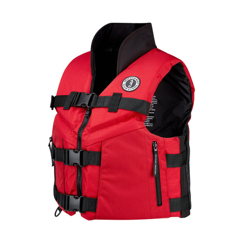 Accel 100 Mustang Survival Fishing Foam Vest for Adults - Large