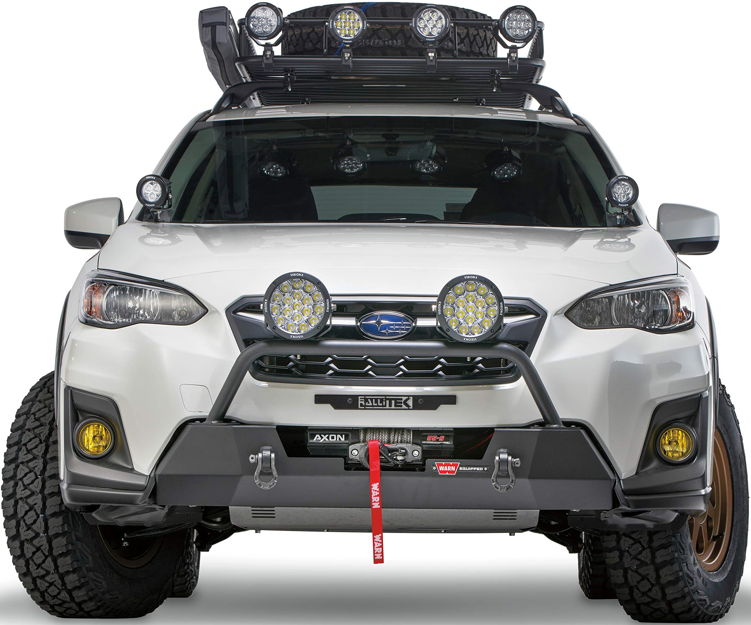 Bolt-On WARN 106236 Grille Guard Tube Kit, Fits: Subaru Crosstrek (2018-Current)