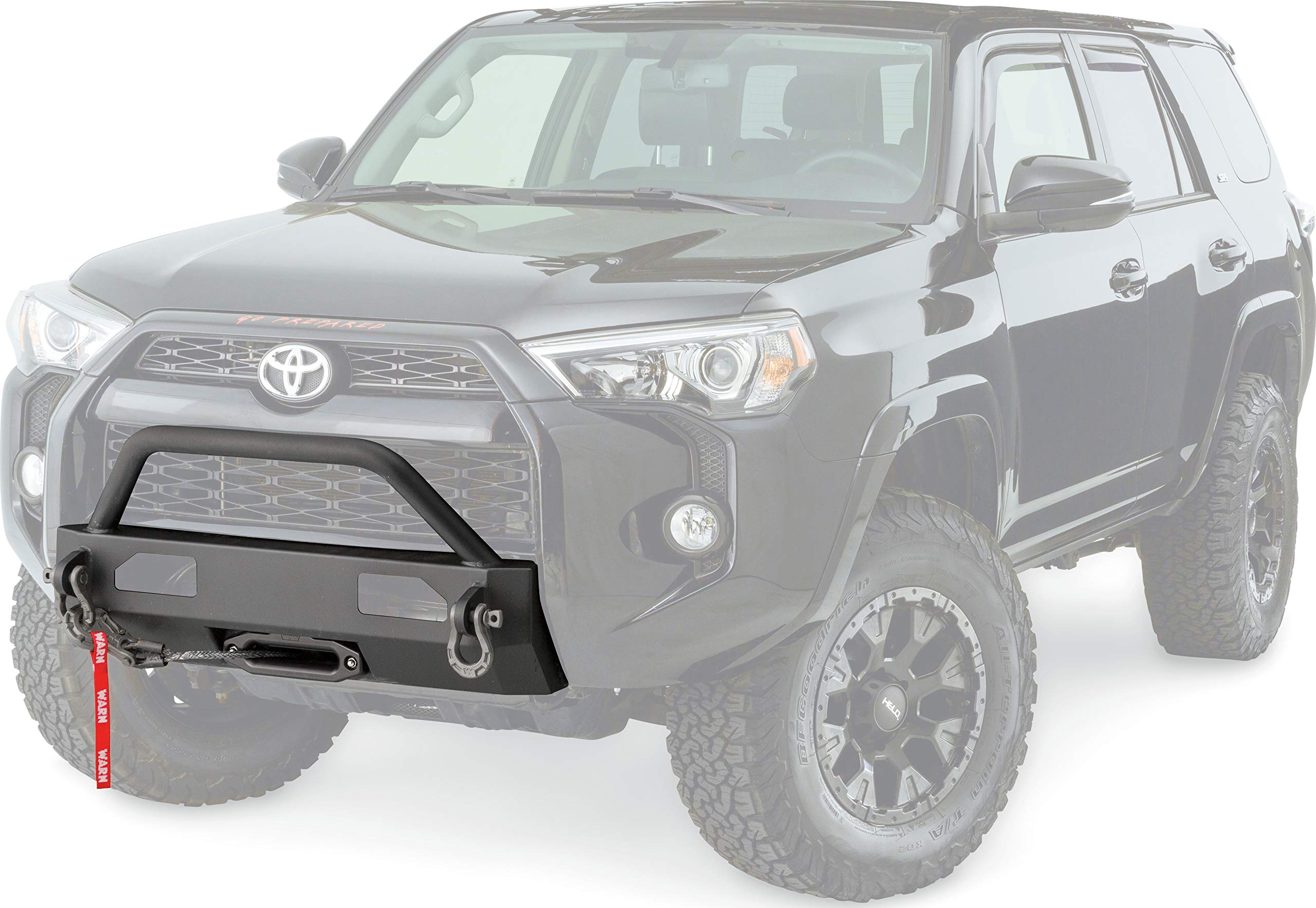 100022 WARN Semi-Hidden Fixed Winch Mount, Fits: 4Runner Toyota (2014-2023)