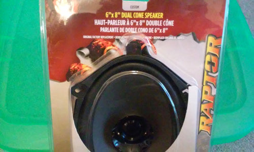 Metra 6X8" DUAL CONE AW668SP RPLC SPEAK