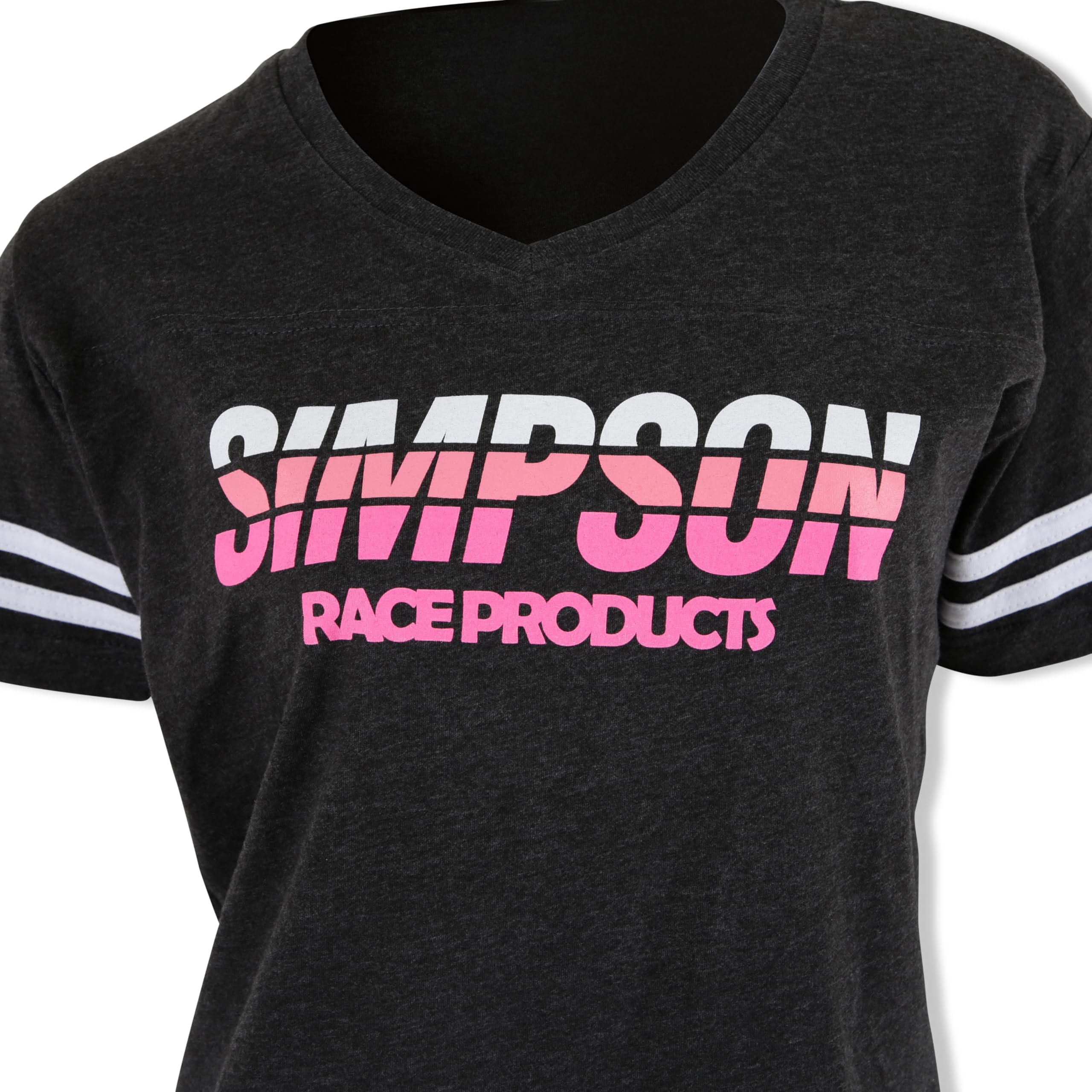 Ladies Simpson Racing 45010L T-shirt Racing Stripes - Adult Large