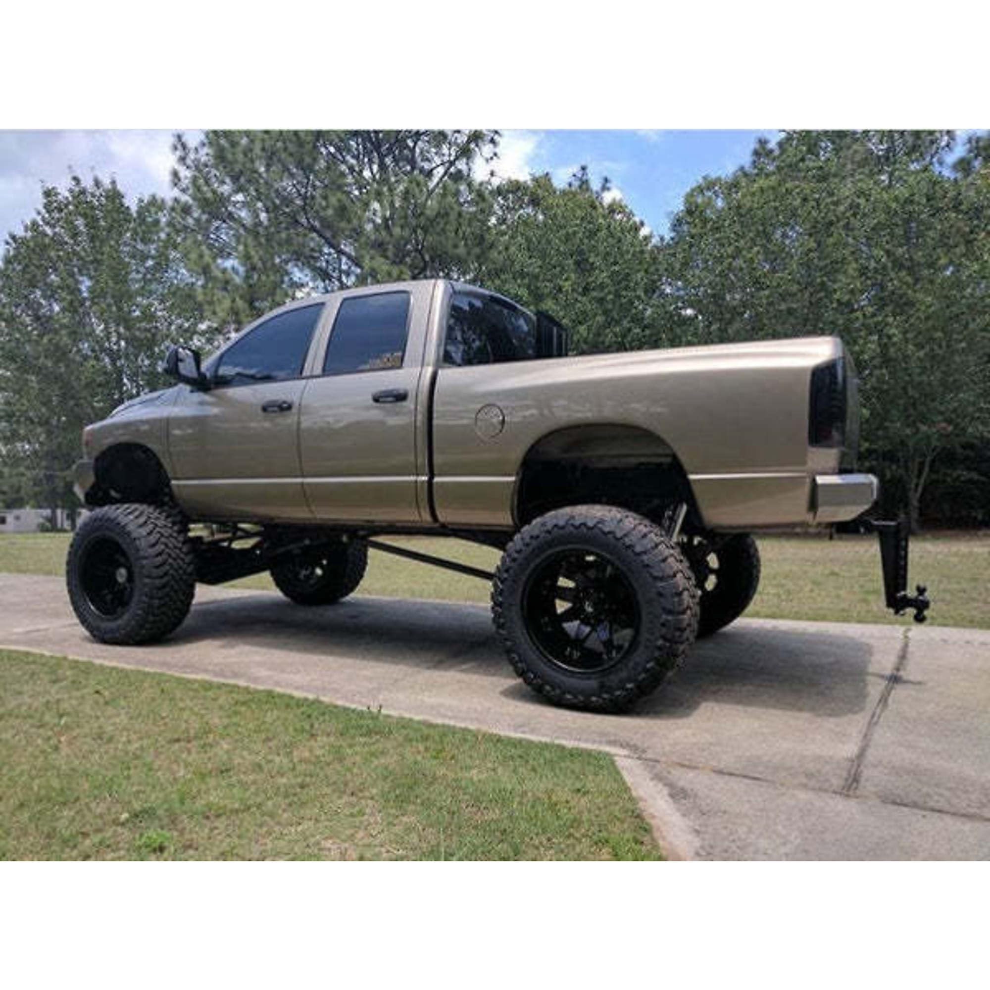 2.0" BulletProof Hitches Adjustable Heavy Duty (22,000lb Rating) 14" Drop/Rise Trailer Hitch with 2" and 2 5/16" Dual Ball (Black Textured Powder Coat, Solid Steel)