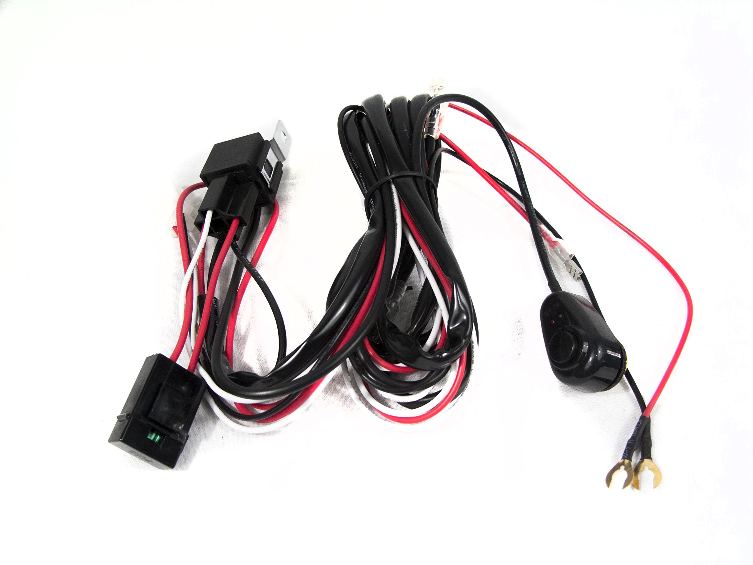 Universal Race Sport Light-Bar Wire Harness with Switch