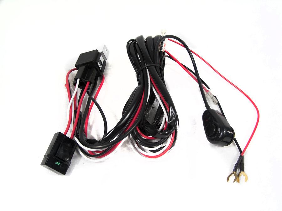 Universal Race Sport Light-Bar Wire Harness with Switch