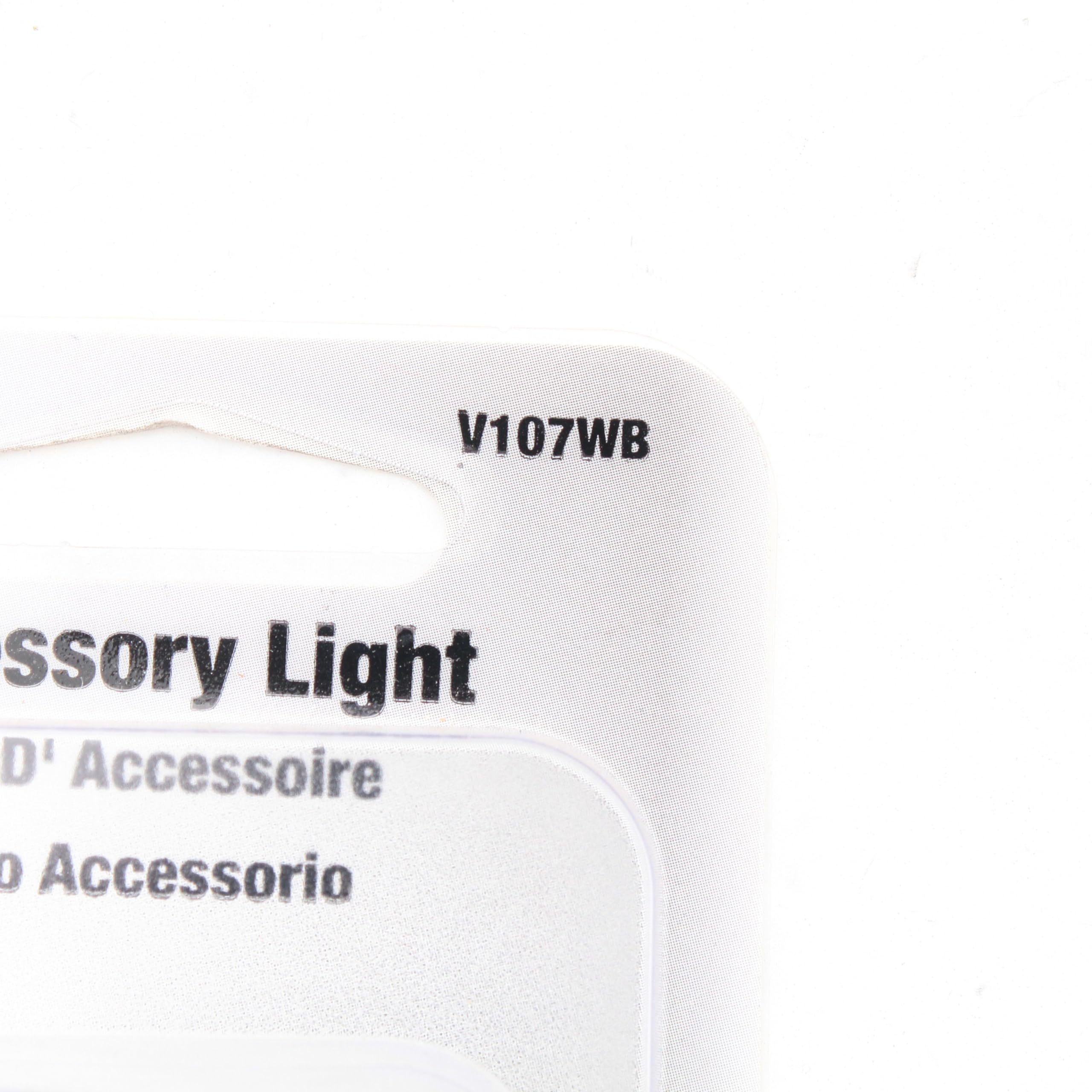 Blue Peterson Manufacturing V107WB 3.18"x1.00" LED Strobe Light (Inc Acsry Light Rectangle), 1 Pack