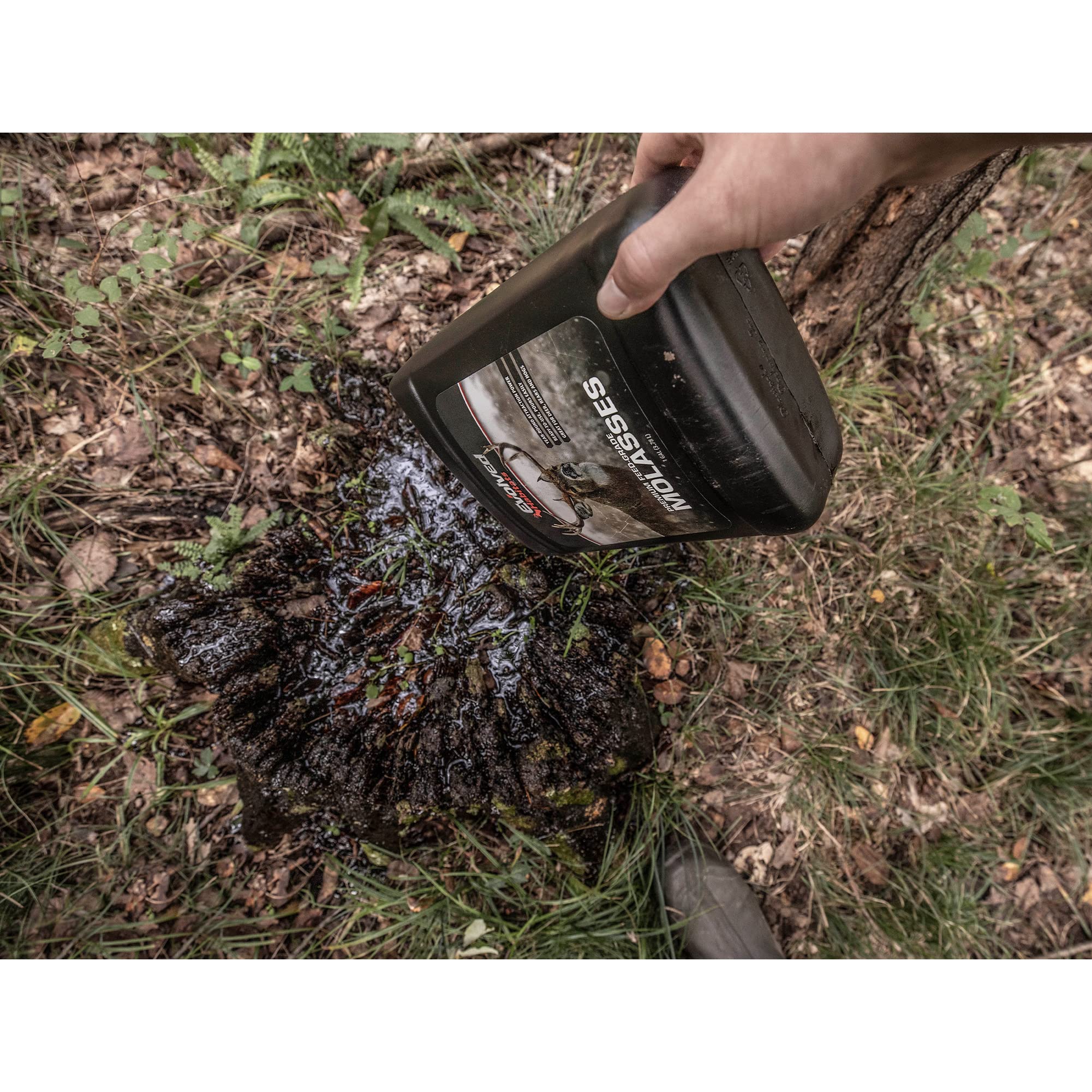Wildlife Molasses Evolved Habitats Premium, 1 Gallon - Premium Deer Attractant, Brown